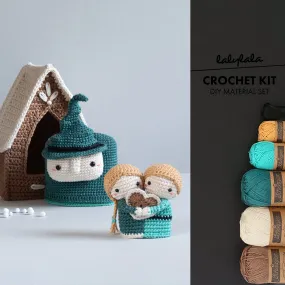 Crochet Kit . Hansel & Gretel . Matryoshka Toy