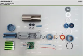 CURRENT MODEL SERVOX DIGITAL XL SPEECH AID SPARE PARTS AND ACCESSORIES