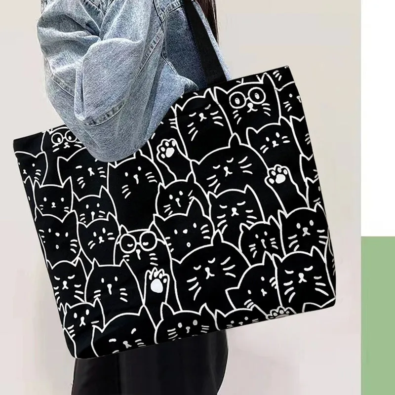 Cute Canvas Bag for College Students