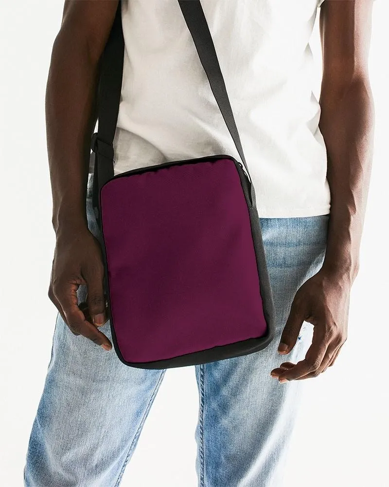 Dark Magenta Messenger Pouch | Dark Pure Magenta | C0M100Y0K80