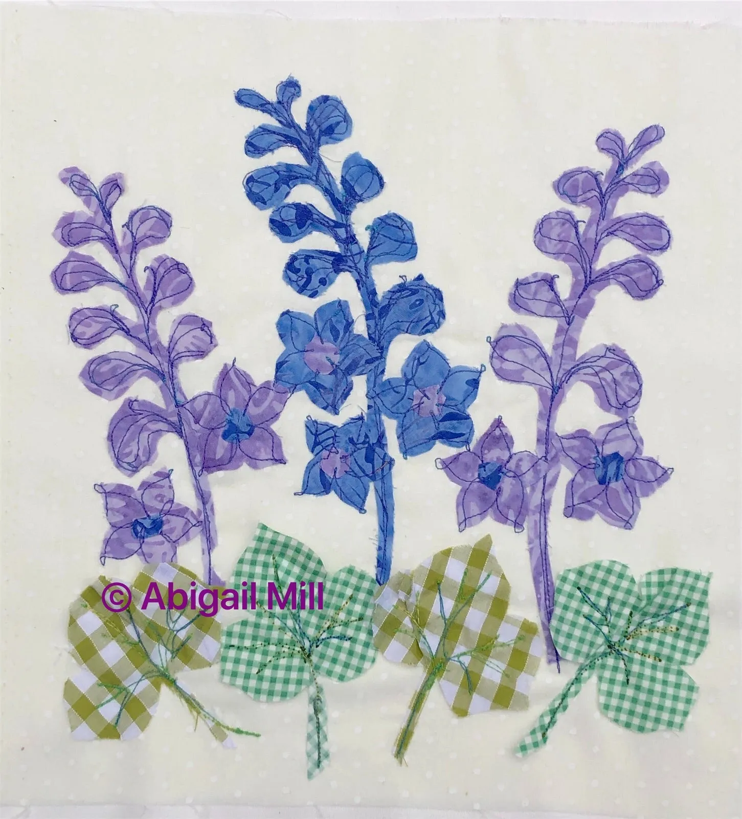 Delphinium Sewing Kit