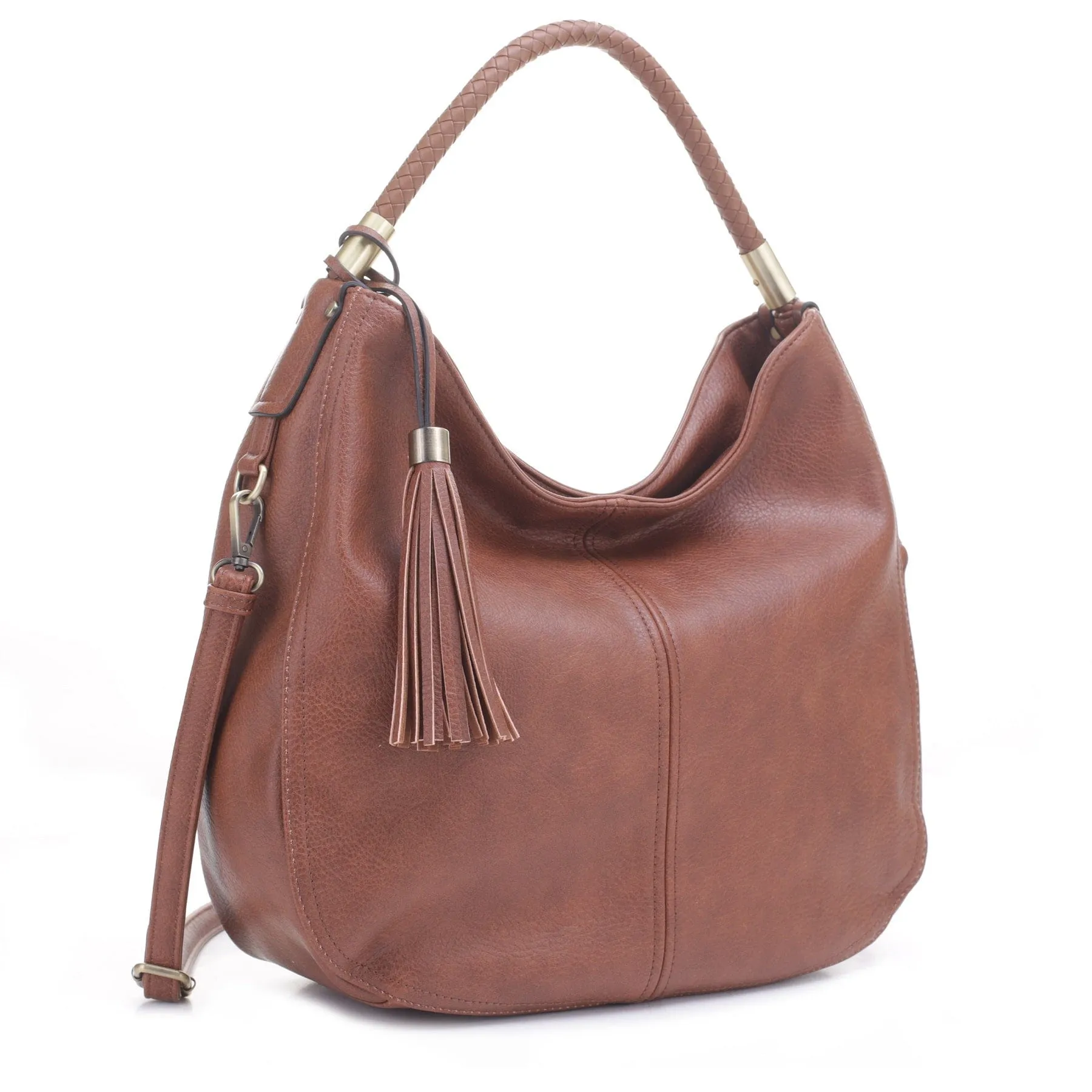 DJ6076CC Shoulder Concealed Carry Handbag w/ Tassel