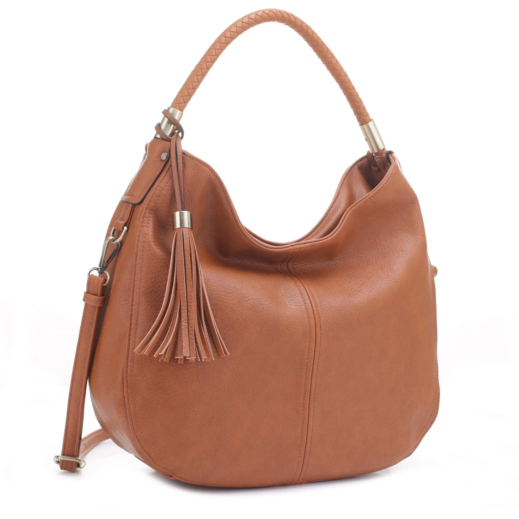 DJ6076CC Shoulder Concealed Carry Handbag w/ Tassel