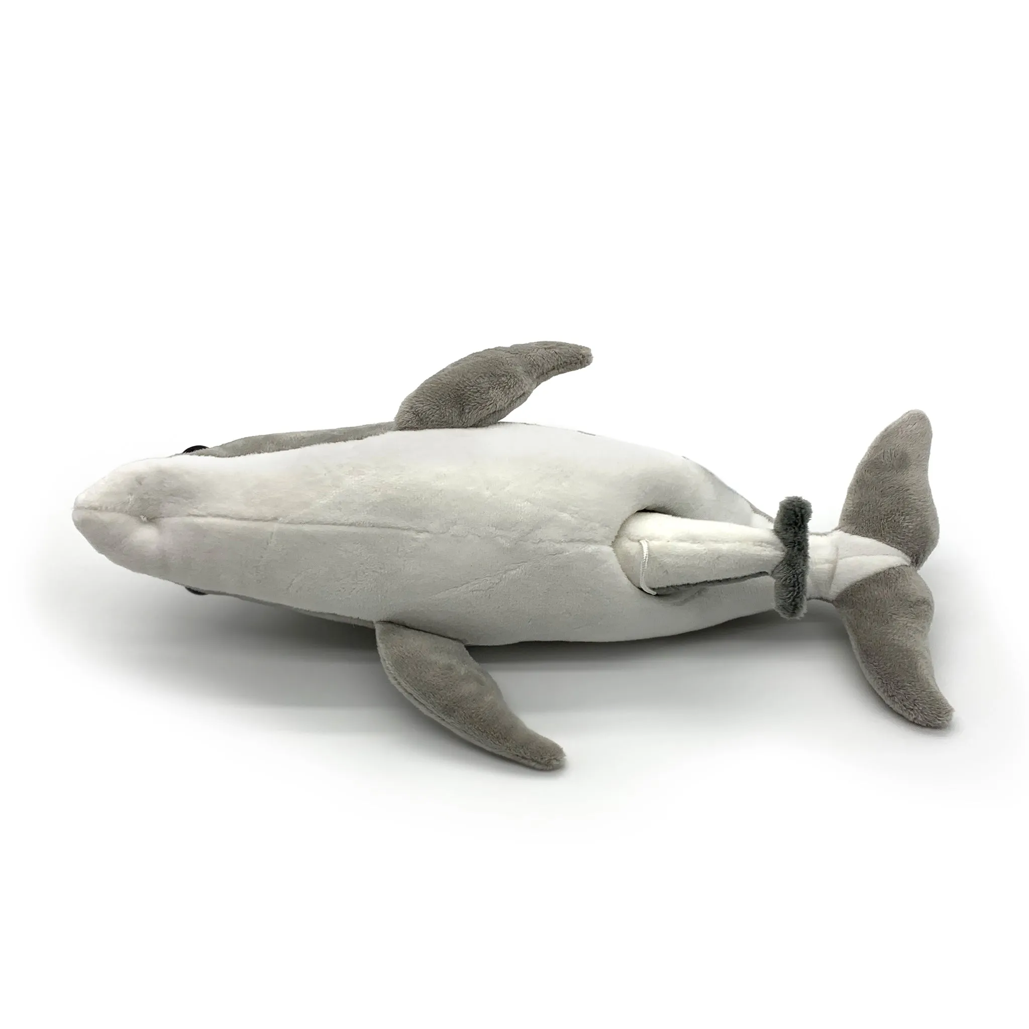 Dolphin Discovery: "Mummy" and Baby "Dart" Dolphin Plush Toys (2 connected pieces)