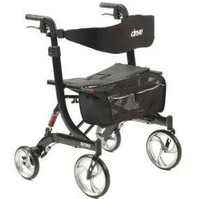 Drive Medical Nitro Euro Style Rollator Walker Heavy Duty