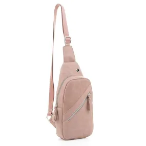 EM1508 Multi Pocket Sling Backpack/Chest Bag w/ Headphone Port