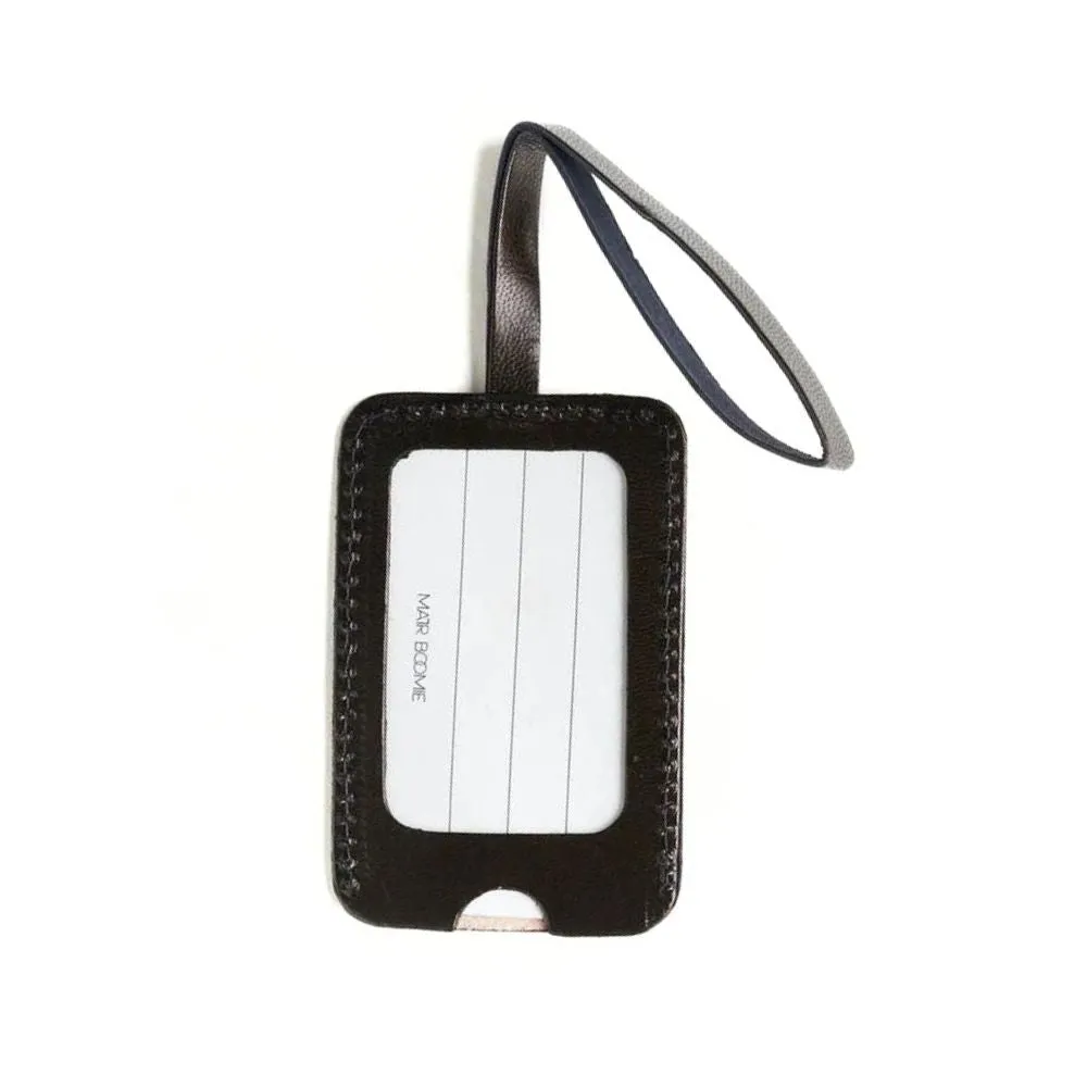 Fauna Wilderness Leather Luggage Tag