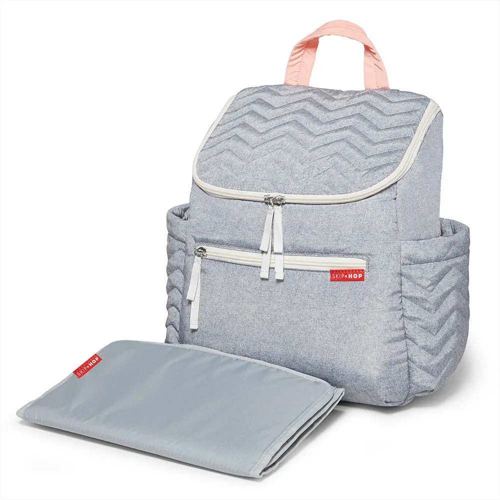 Five Star Mommy Backpack - Grey