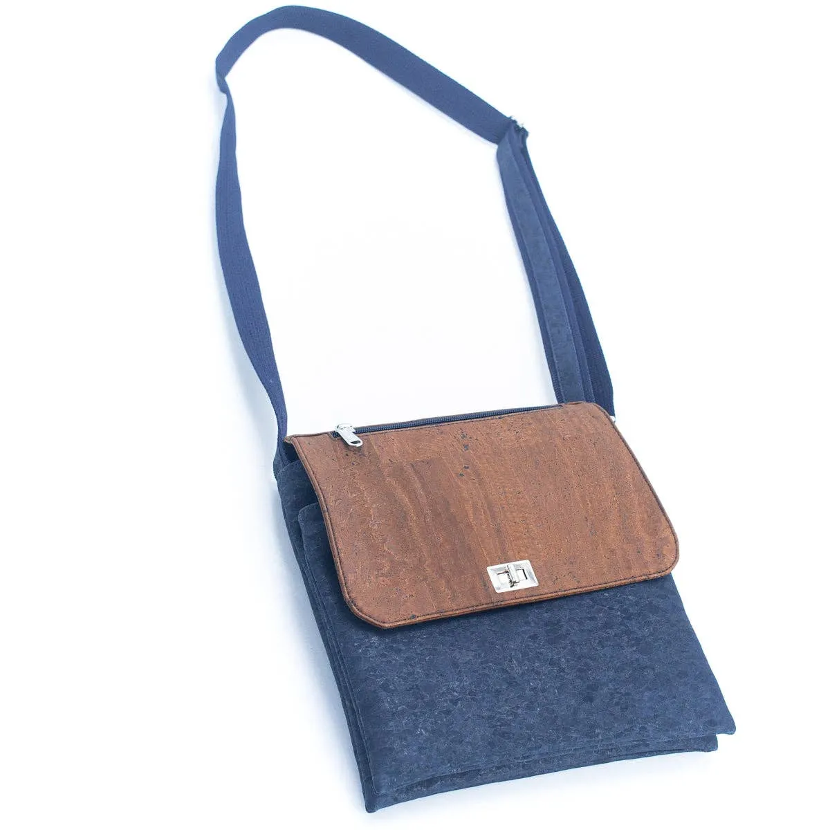 Flip-Lock Dual Tone Cork Sling BAGP-228