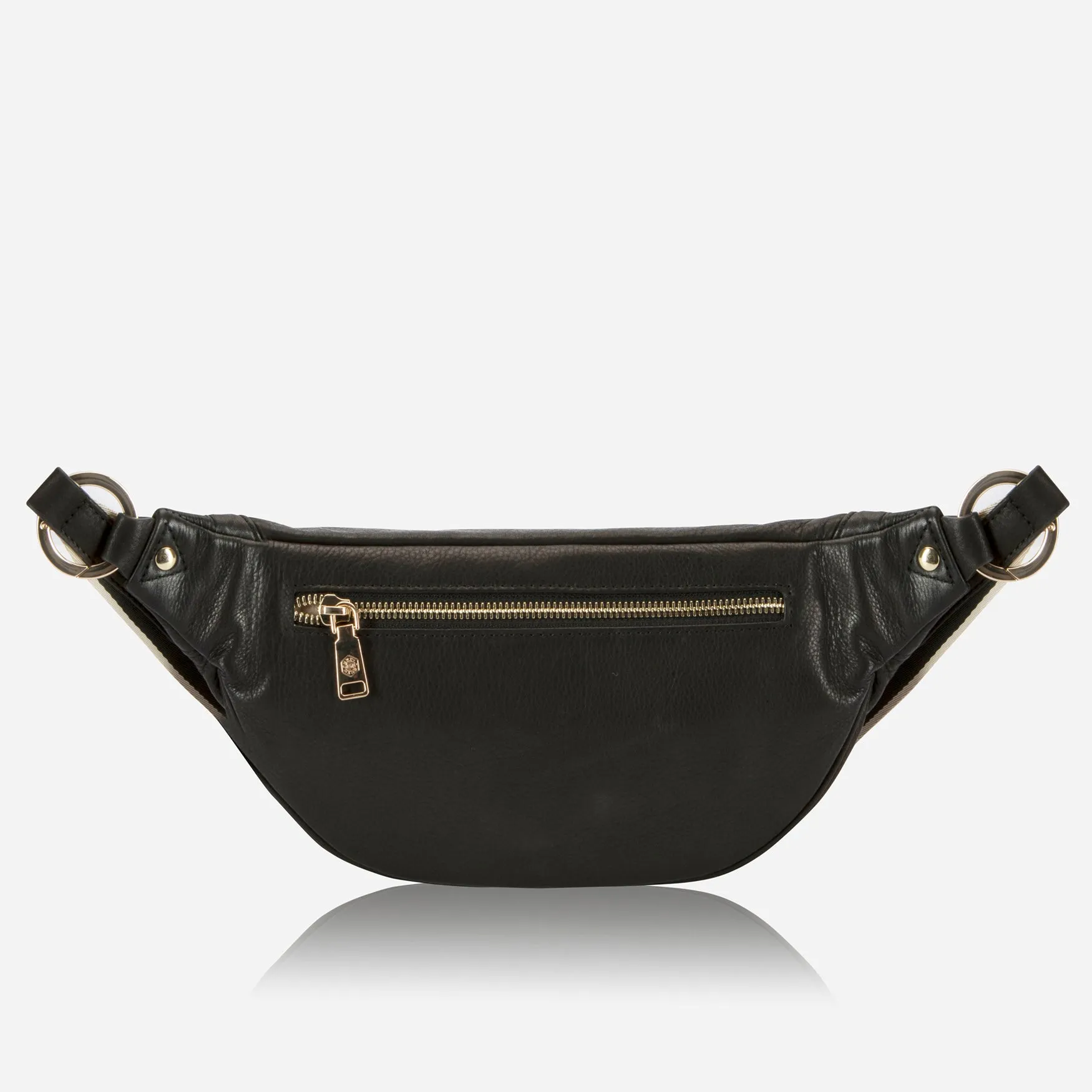 Geneva Ladies Leather Waist Bag