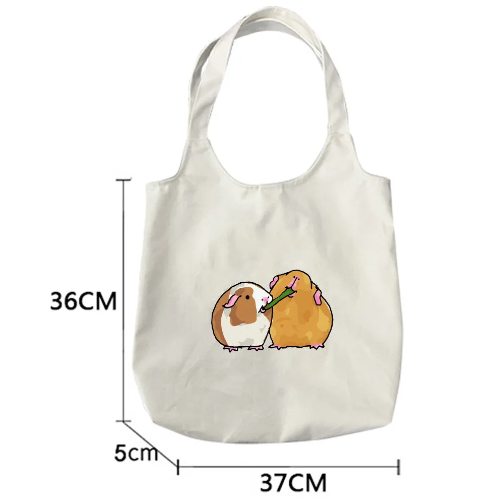 Guinea Pig Canvas Tote Bag