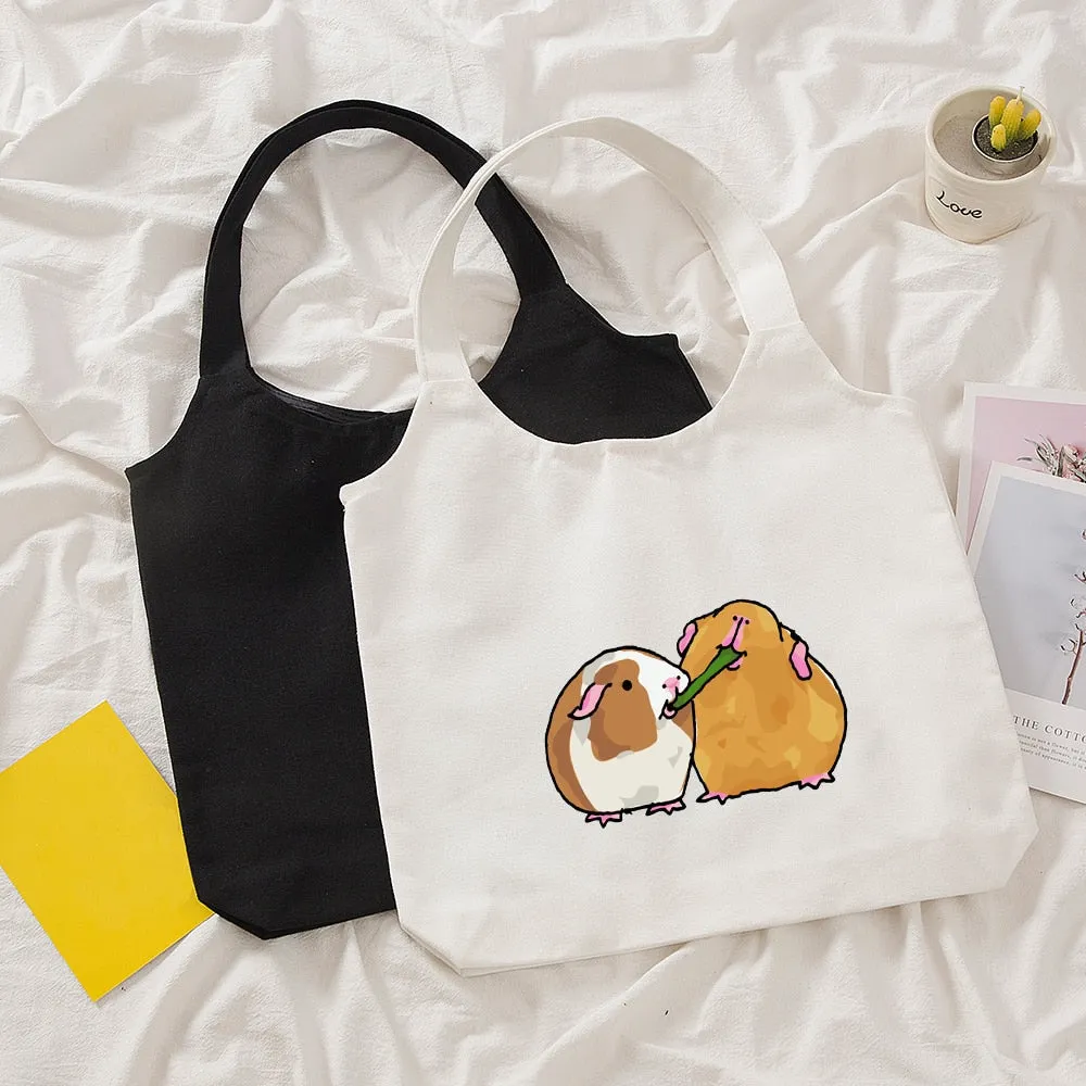 Guinea Pig Canvas Tote Bag