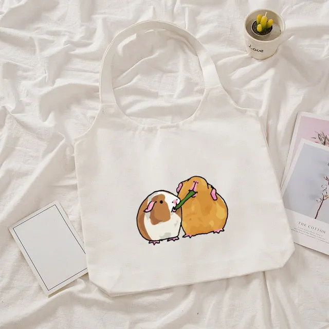 Guinea Pig Canvas Tote Bag