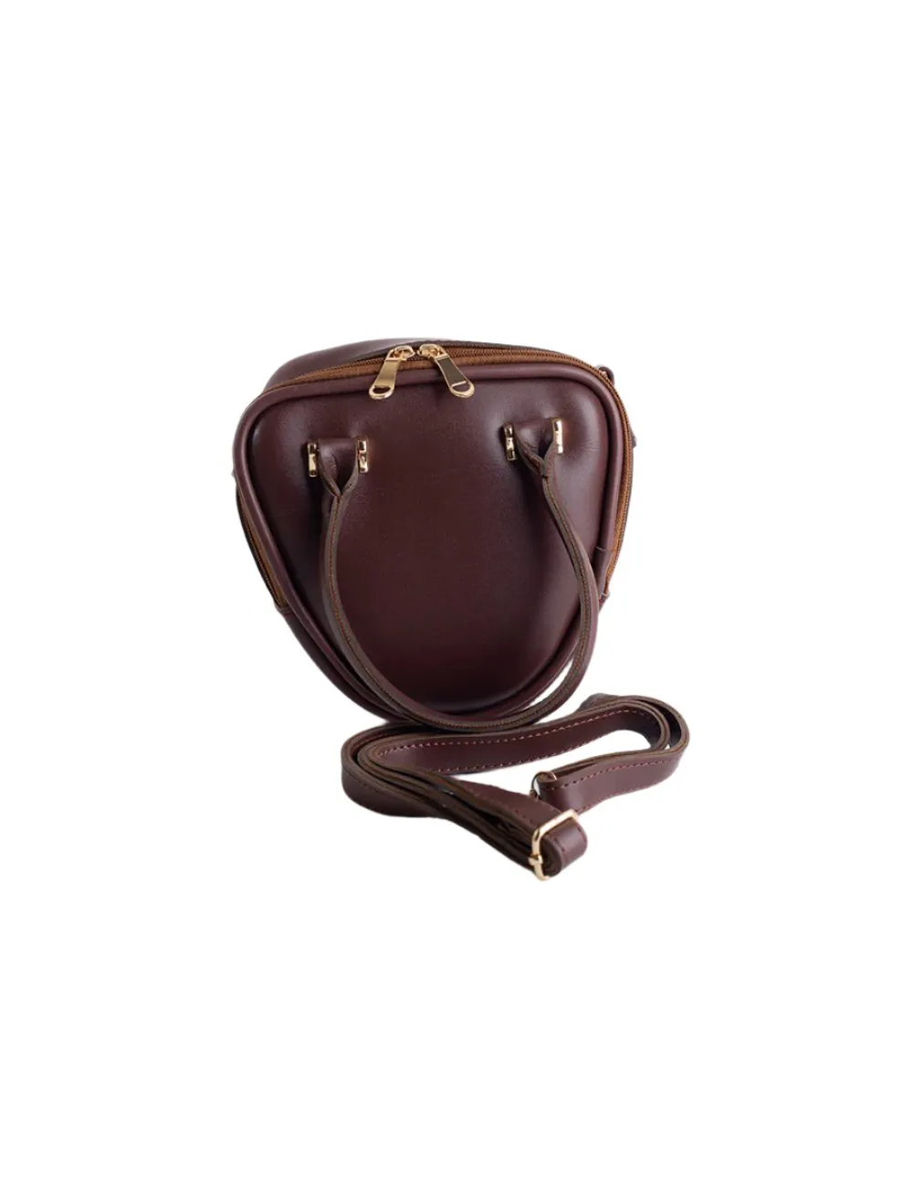 Half Moon Bag Dark Brown