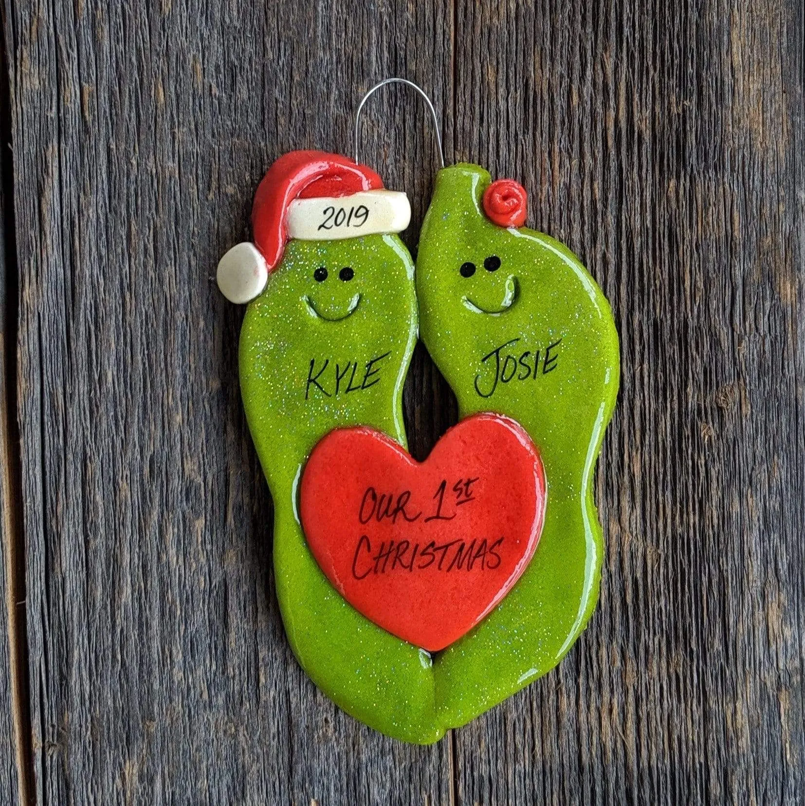 Hatch Chile Pepper Family Christmas Ornament