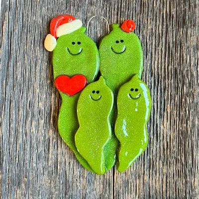 Hatch Chile Pepper Family Christmas Ornament