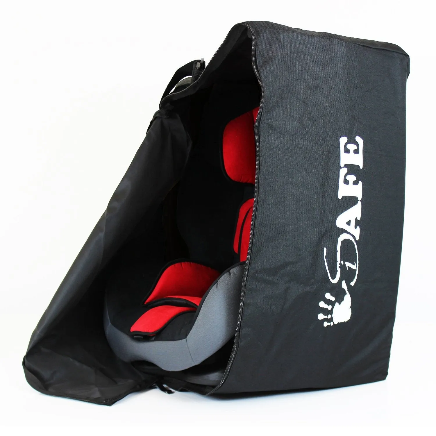 iSafe Universal Carseat Travel / Storage Bag For Britax Evolva 1-2-3 Plus Car Seat (Black Thunder)