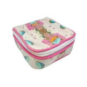 Jewelry Case - Monet's Garden Pink