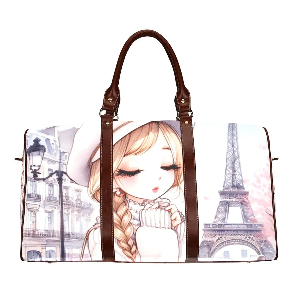 Just a Girl Who Loves Travelling 1 Waterproof Travel Bag/Small (Model 1639)