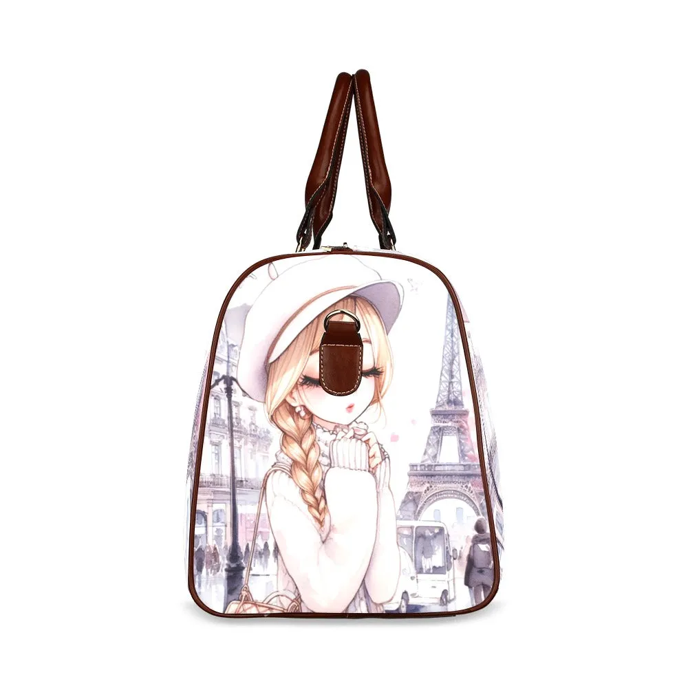 Just a Girl Who Loves Travelling 1 Waterproof Travel Bag/Small (Model 1639)