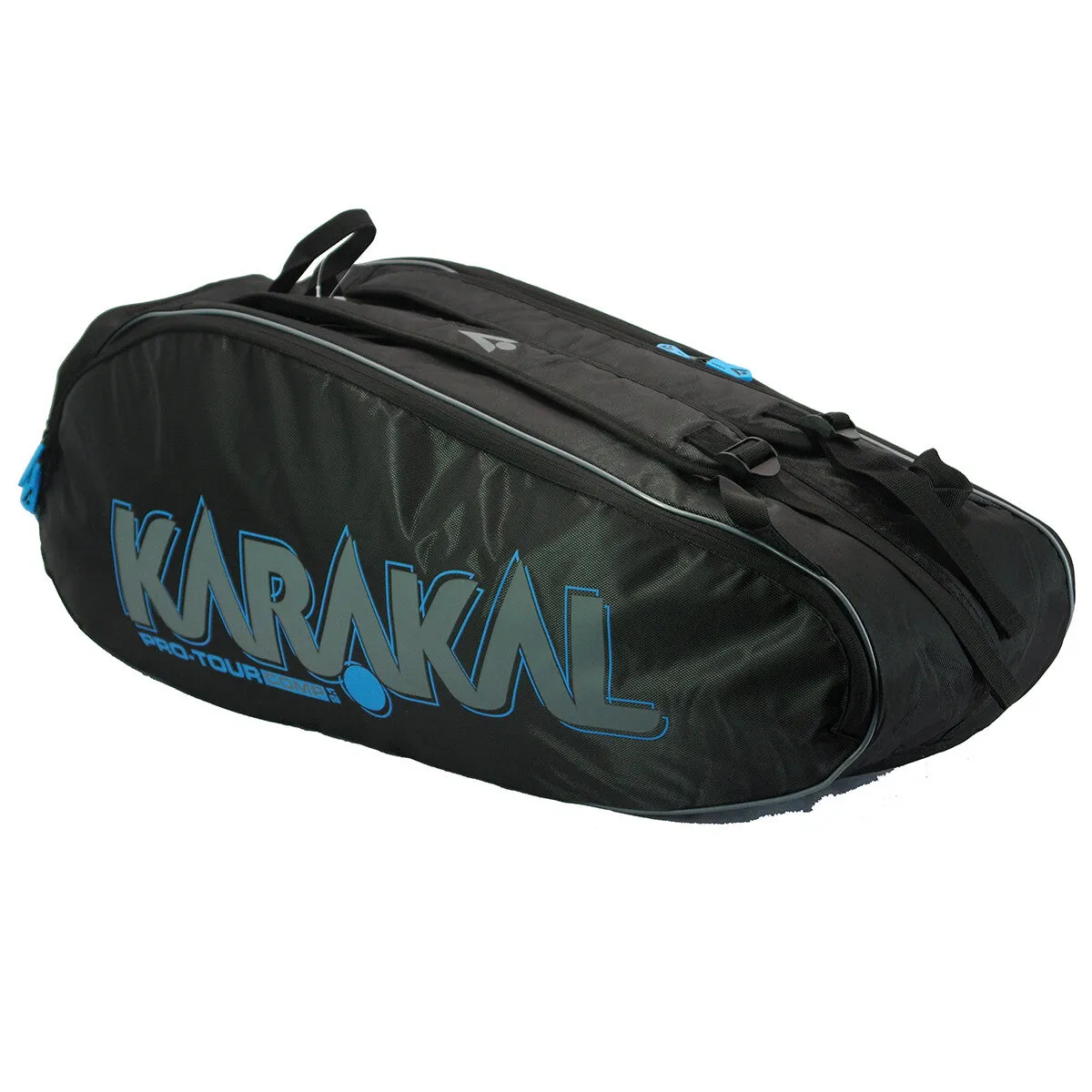 Karakal Pro Tour 2.1 Competition 9 Racket Bag Blue Trim