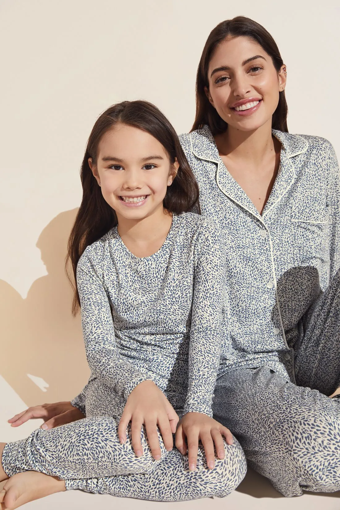 Kids Printed TENCEL™ Modal Unisex Long PJ Set