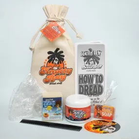 Knotty Boy Dreadlock Starter Kit - Dreadlock Maintenance Kit with Dark Wax