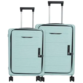 Kuber Industries Luggage Bag | Trolley Bags for Travel | Collapsible Luggage Bag | Travelling Bag | Trolley Bags for Suitcase | Lightweight Luggage Bag | 20KR-24KR Inch | Gray