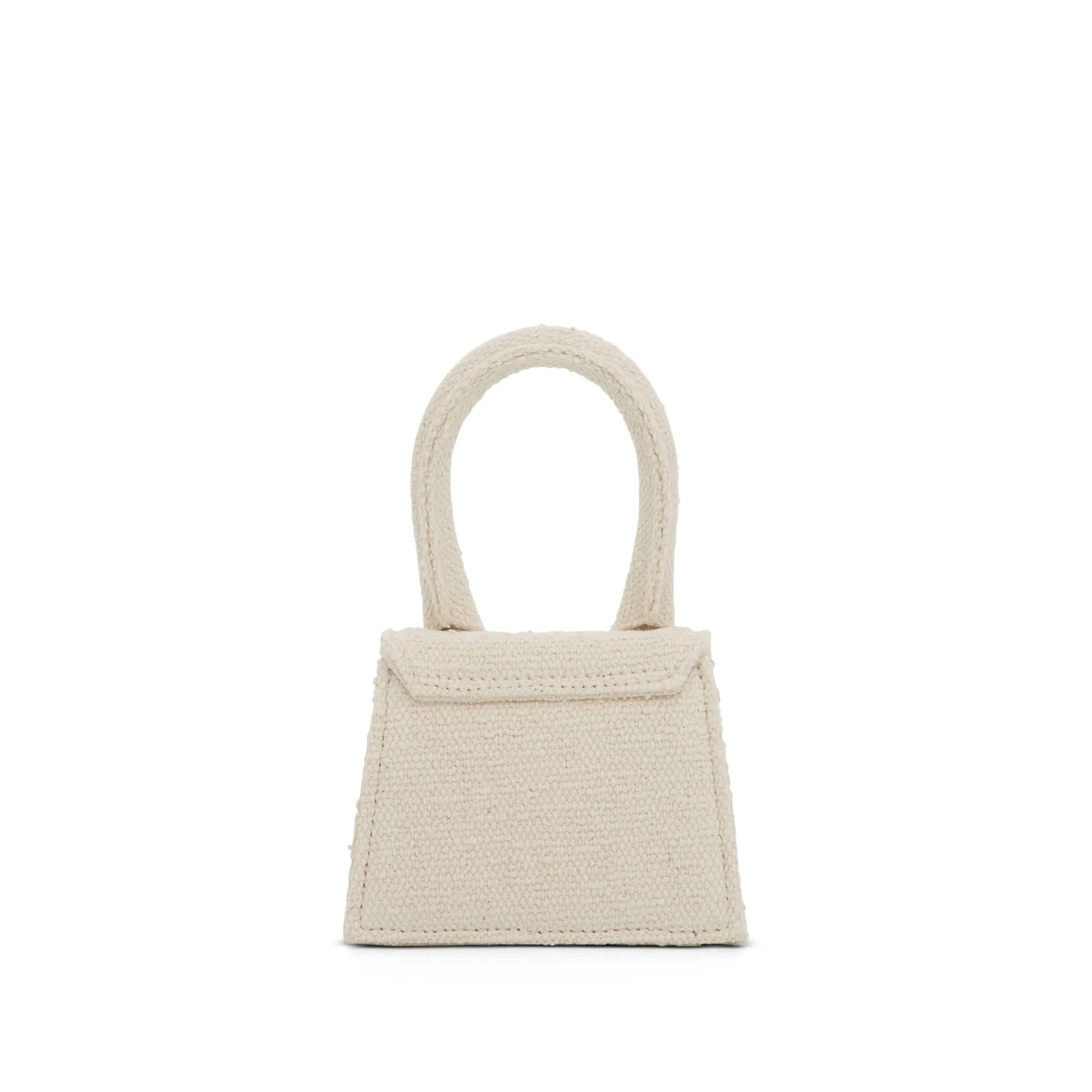 Le Chiquito Mini Canvas Bag in Off-White