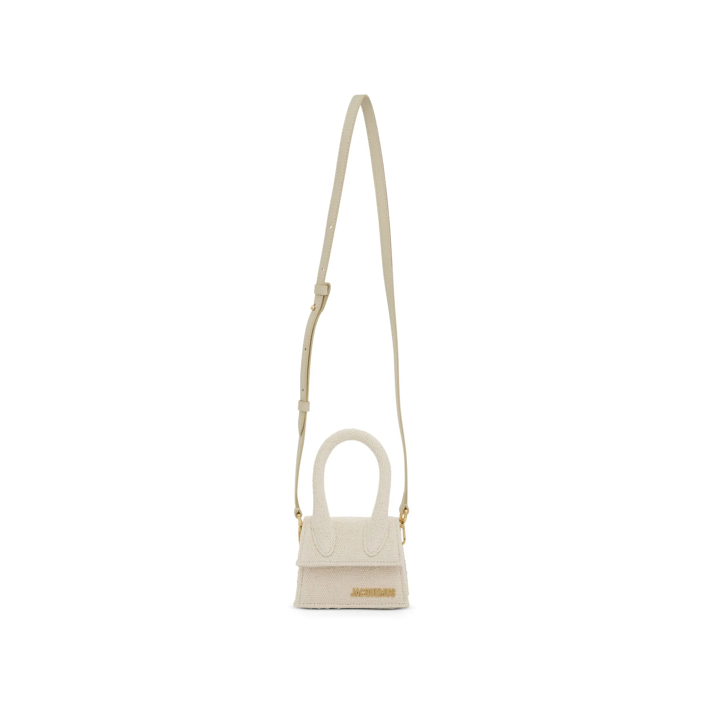 Le Chiquito Mini Canvas Bag in Off-White