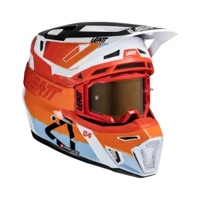 Leatt 8.5 Moto Composite Helmet Kit w/ 5.5 Goggles V25