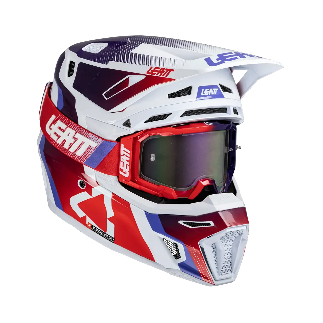 Leatt 8.5 Moto Composite Helmet Kit w/ 5.5 Goggles V25