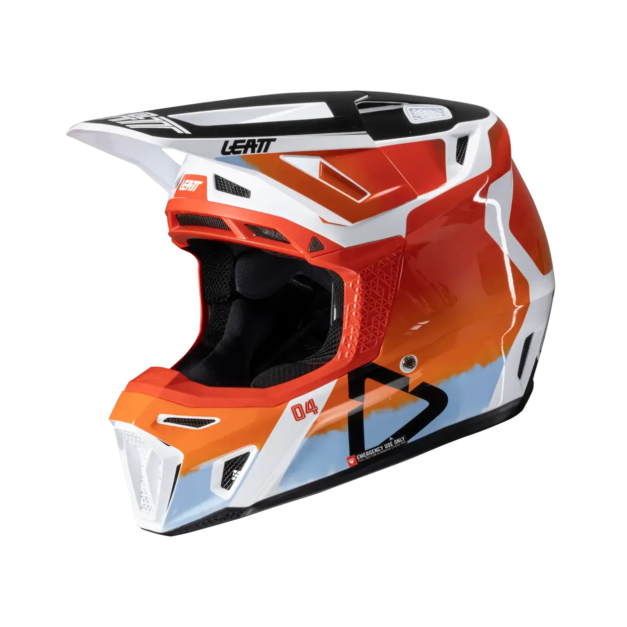 Leatt 8.5 Moto Composite Helmet Kit w/ 5.5 Goggles V25