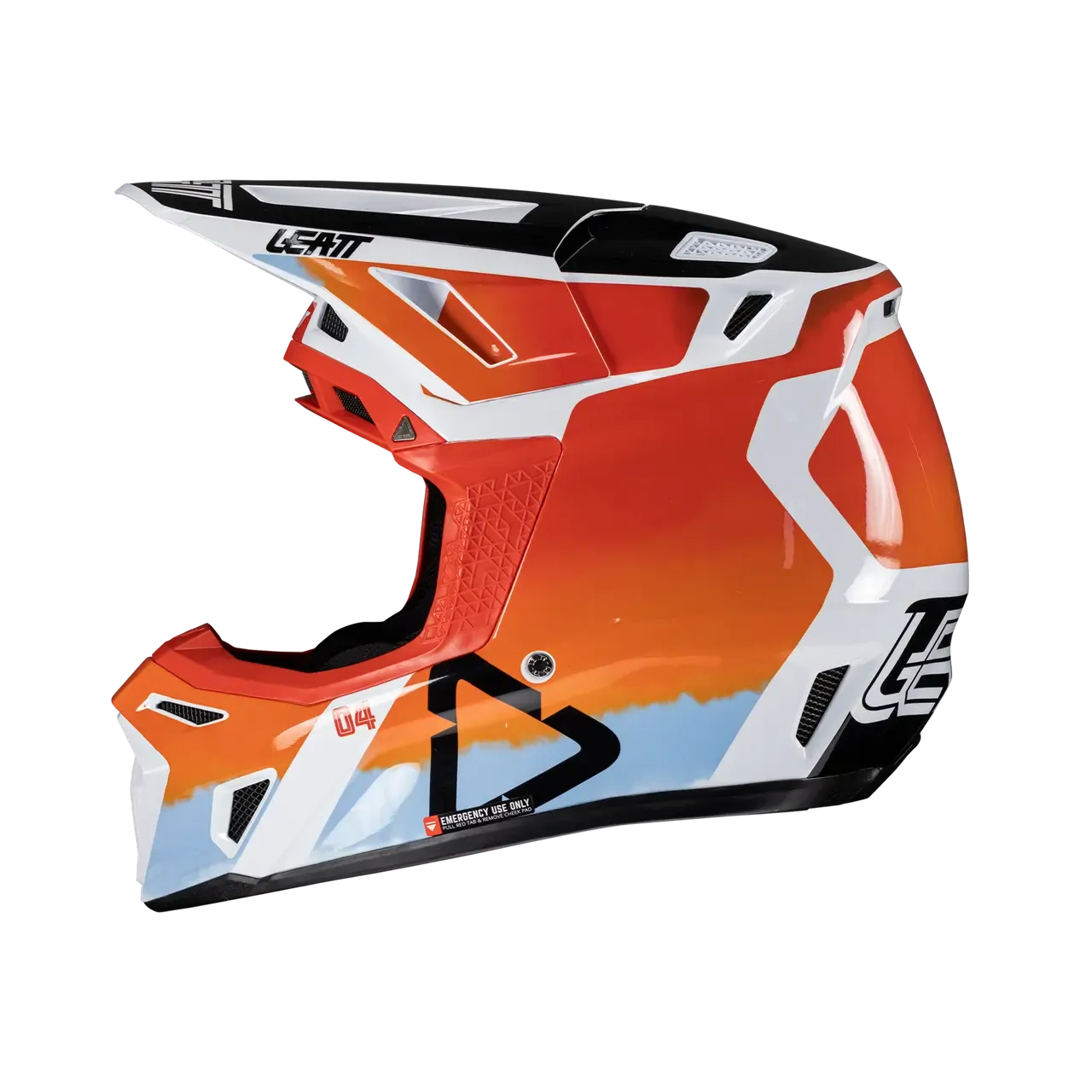 Leatt 8.5 Moto Composite Helmet Kit w/ 5.5 Goggles V25