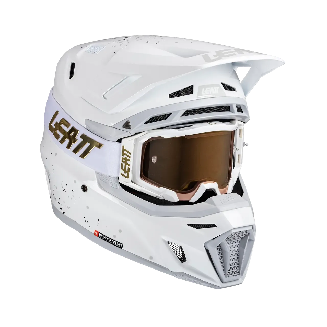 Leatt 8.5 Moto Composite Helmet Kit w/ 5.5 Goggles V25