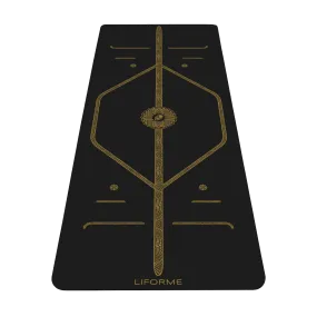 Liforme Black & Gold Yoga Mat