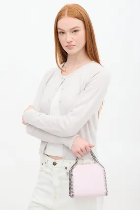 Light Purple Faux Leather Fallabella Crossbody Bag