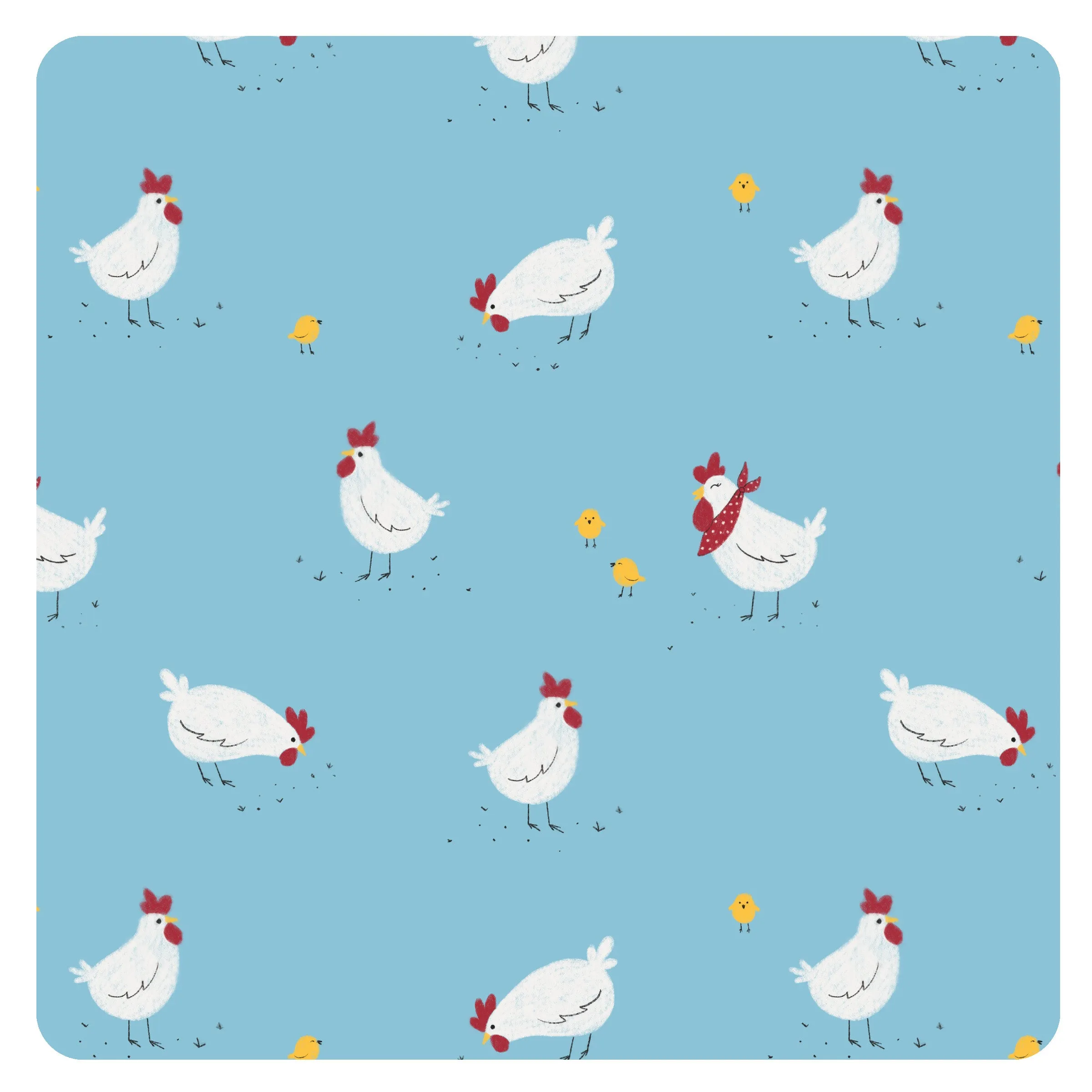 Little Chickies - Waterproof Wet Bag (For mealtime, on-the-go, and more!)