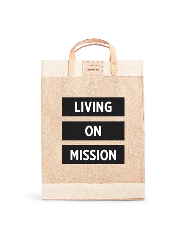 Living On Mission Apolis Market Bag