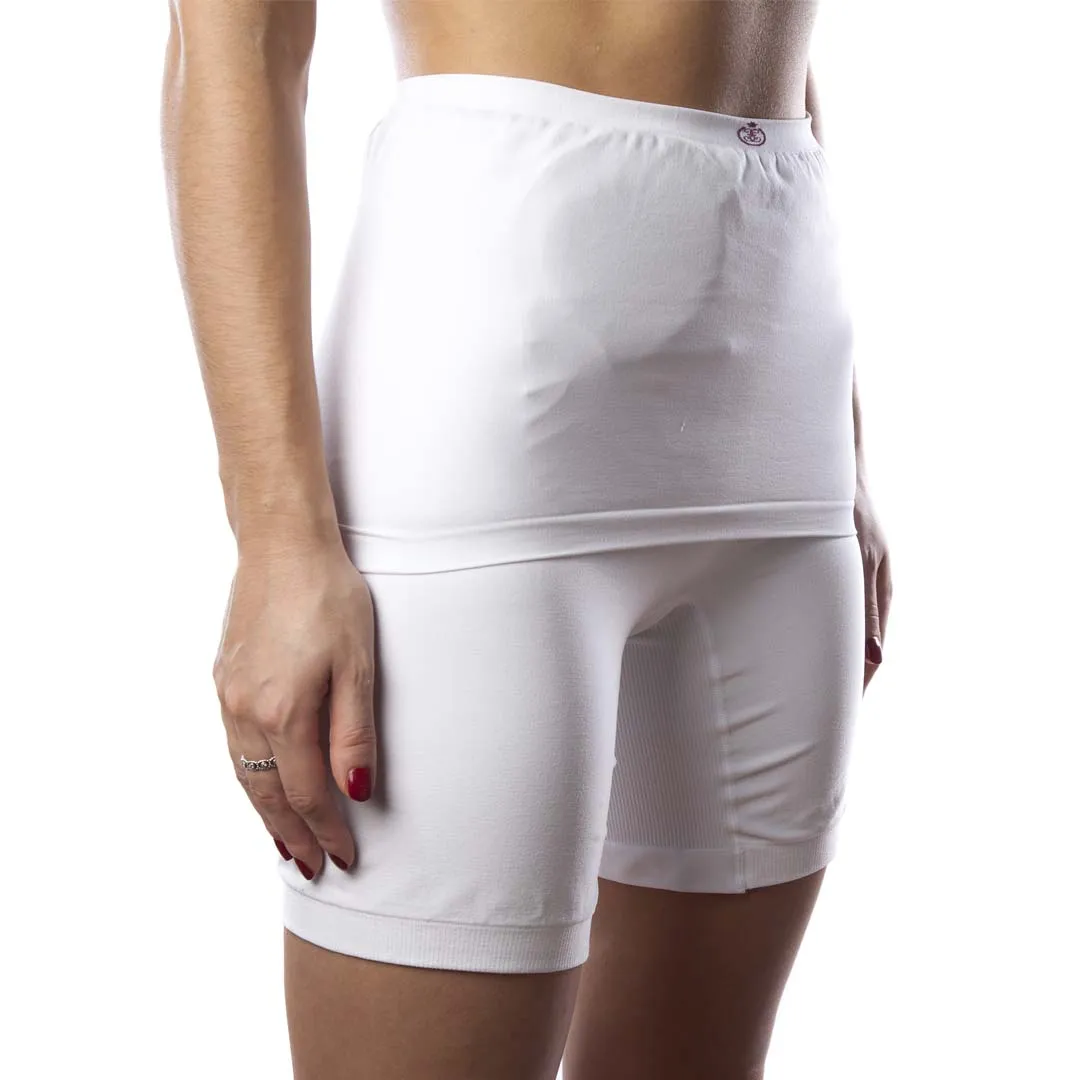 Medium Support High Waist Ostomy Boxer - Double layer