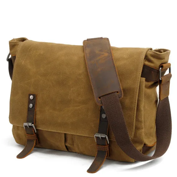 Men's Casual Canvas Shoulder Bag - King Stone Brothers and Co