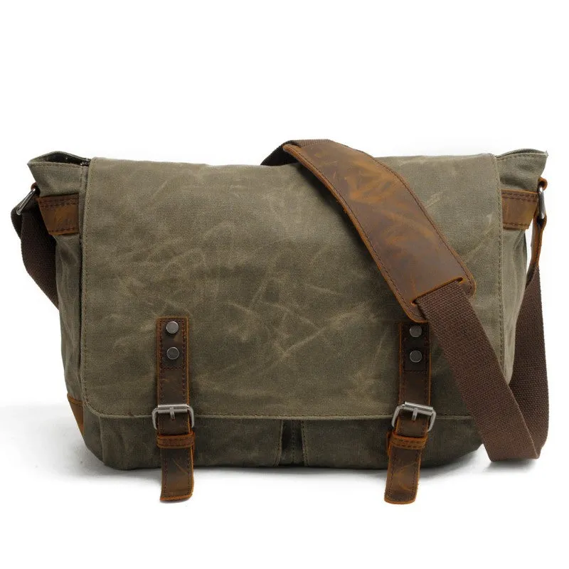 Men's Casual Canvas Shoulder Bag - King Stone Brothers and Co