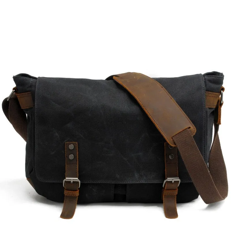 Men's Casual Canvas Shoulder Bag - King Stone Brothers and Co