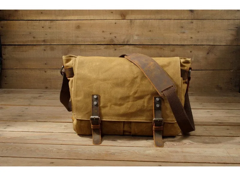 Men's Casual Canvas Shoulder Bag - King Stone Brothers and Co