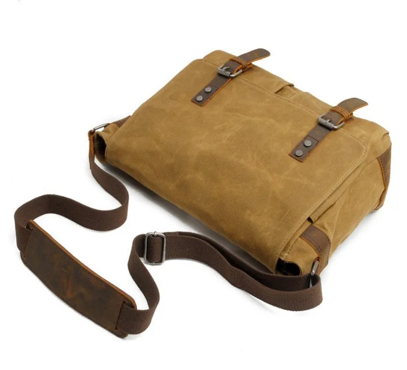 Men's Casual Canvas Shoulder Bag - King Stone Brothers and Co