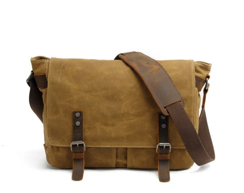 Men's Casual Canvas Shoulder Bag - King Stone Brothers and Co