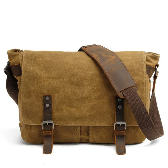 Men's Casual Canvas Shoulder Bag - King Stone Brothers and Co