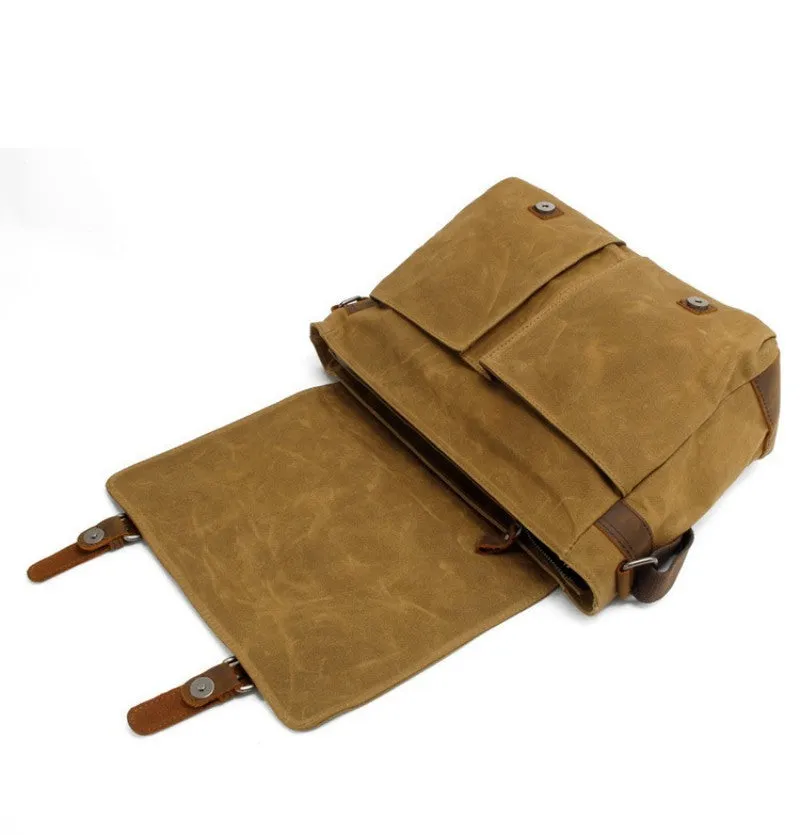 Men's Casual Canvas Shoulder Bag - King Stone Brothers and Co