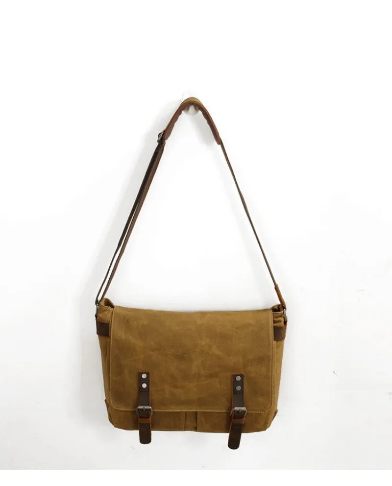 Men's Casual Canvas Shoulder Bag - King Stone Brothers and Co