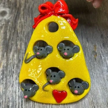 Merry Mice Family Christmas Ornament